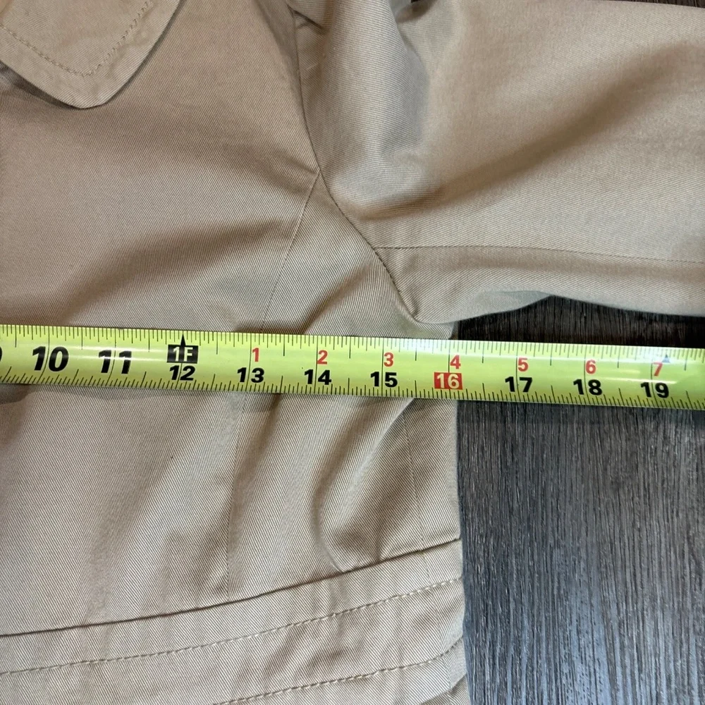 J Crew Women's Chino Classic Twill Collared Fitted Pleated Back‎ Jacket Size 0